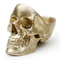 Органайзер для мелочей Skull, золотой - Suck UK