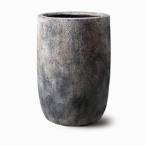Кашпо Deep Umber высота 69, цвет серый - Cosmo