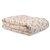Комплект постельного белья из сатина оливкового цвета с принтом 'Степное цветение' из коллекции Prairie, 150х200 см - Tkano