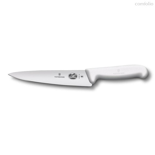 Универсальный нож Victorinox Fibrox 25 см, ручка фиброкс белая - Victorinox