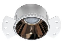 Click-Click Светильник встраиваемый, MR16, LED, GU10, IP20, золото , D85хH55 мм. Монтаж. D85мм, без лампы - Donolux