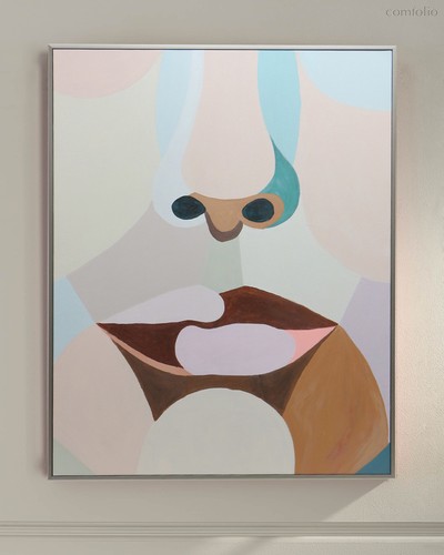 Интерьерная картина Delicate features, цвет бежевый - Louvre Home