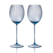 Набор бокалов для белого вина Anna Von Lipa Лион 380 мл, 2 шт, стекло хрустальное, дымчатый - Anna Von Lipa