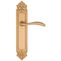 Дверная ручка на планке Fratelli Cattini LUCCIA PL96-BS матовая латунь - Fratelli Cattini