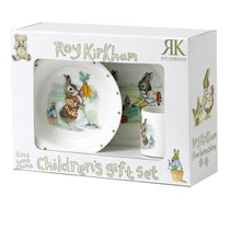 Кролики (набор 3 пр салатник, тарелка, чашка) - Roy Kirkham