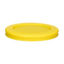 Крышка для стеклянного контейнера круглая, желтая - Smart Solutions