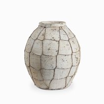 Ваза Net высота 34, цвет светло-серый - Cosmo