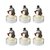 Набор декоративных свечей Festive snowman из коллекции New Year Essential, 6 шт. - Tkano
