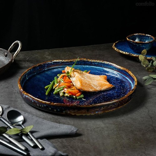 Тарелка с бортом d 26,5 см h3 см Aqua Blue P.L. Proff Cuisine - P.L. Proff Cuisine