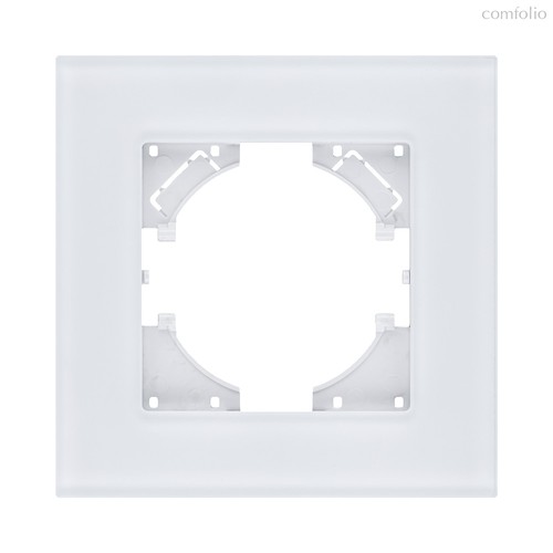 Рамка 1-постовая, стекло белый Kollinger Reflex MG RM1WH - Kollinger