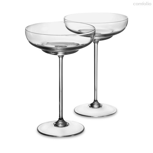 Набор бокалов для коктейля Klimchi Тени 160 мл, 2 шт, богемское стекло - Klimchi