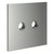 Накладка для розетки телевизионной оконечной TV+SAT, S70 сталь - Voltum