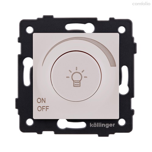 Светорегулятор универсальный 500W, кашемир матовый Kollinger REA-027CM для Aspekt, Eleganz, Reflex - Kollinger