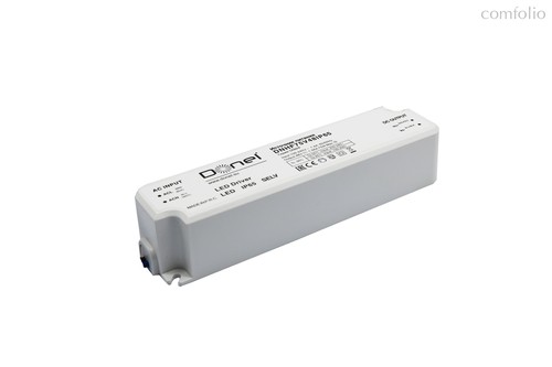 блок питания, 75Вт, DC48В, IP65, L162*40*32мм, PF>0.6, 1,57A, пластиковый корпус, серия DN8H - Donel