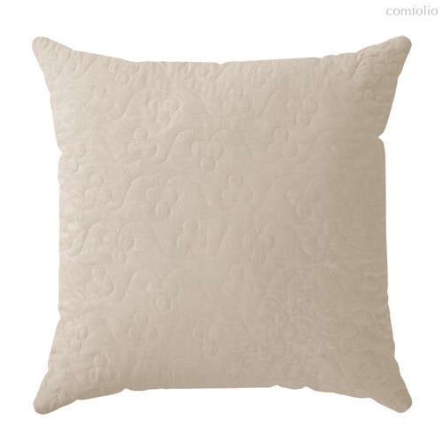 Подушка Самойловский Текстиль Хлопок 70/70 Бежевая ветка, 70x70 см - Nordtex