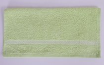 Салфетки махровые "KARNA" PETEK 30x30 см 1/1, цвет зеленый - Bilge Tekstil