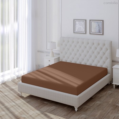 Простыня "Волшебная Ночь" На Резинке 160/200/20 борт 20 NEW BEIGE, 160x200x20 - Nordtex