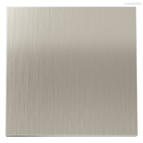 Клавиша для выключателя/переключателя одноклавишного, S70 Metal никель - Voltum