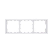 Рамка 3-постовая, белый матовый Kollinger Eclipse EC3WH - Kollinger