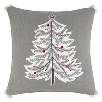 Чехол на подушку Magic fir из коллекции New Year Essential, 45х45 см - Tkano