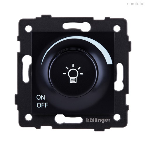 Светорегулятор универсальный 500W, черный Kollinger REA-027BK для Aspekt, Eleganz, Reflex - Kollinger