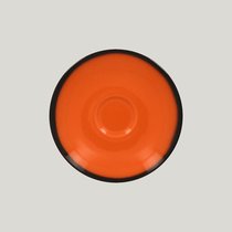 Блюдце RAK Porcelain LEA Orange 17 см, к чашке 81223534 (оранжевый цвет) - RAK Porcelain