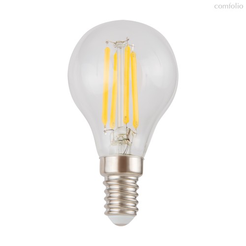 Светодиодная лампа филамент шар 5Вт 4000K E14 360° диммируемая - Voltega