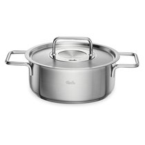 Сотейник с крышкой Fissler Pure 2,4 л, 20 см, сталь нержавеющая - Fissler