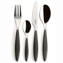 Набор из 24 столовых приборов Cutlery Feeling, серые - Guzzini