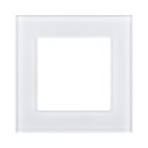 Рамка 1-постовая, стекло белый Kollinger Asthetik AS1WH - Kollinger