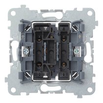 Механизм проходного двухклавишного выключателя - Rikett