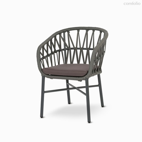 Обеденный стул Liberec, цвет антрацит/серый - Cosmo