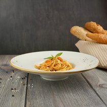 Тарелка глубокая 250 мл d 26 см h5,5 см для пасты Elegance Sune 6 шт. - P.L. Proff Cuisine