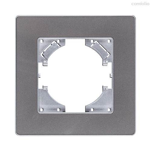 Рамка 1-постовая, серый Kollinger Eleganz Acryl EA1GY - Kollinger