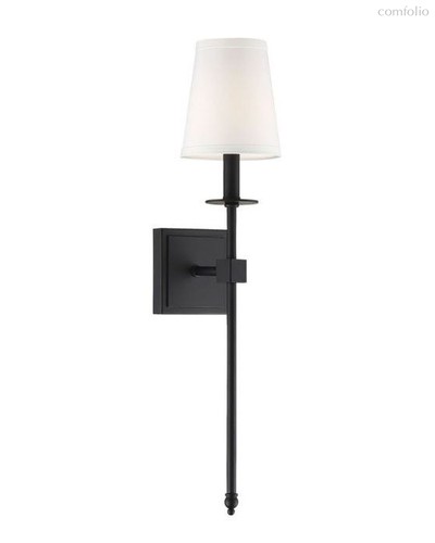 Чёрное бра Монро, цвет черный - Louvre Home