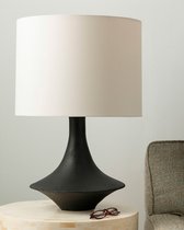 Чёрная настольная лампа Шейди, цвет черный - Louvre Home