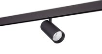 Led св-к для SPACE-Track system, Alpha, DC 48В 30Вт, D80xL160 мм, 2068Лм, 36°, 3000К-6000K, управление Tuya Bluetooth, IP20, Ra >90, черный - Donolux