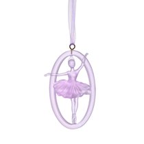 Подвеска декоративная Decor de Table Pate de Verre Cristal Балерина 8 см, хрустальное тесто, п/к - Decor De Table