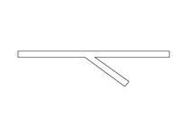Donolux Twiggy подвесной светодиодный светильник, 77 Ватт, 5280Lm, 4000К, IP20, 344х1500мм, H73мм, R - Donolux