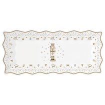 Блюдо прямоугольное Royal Nutcracker, 40х18 см - Easy life