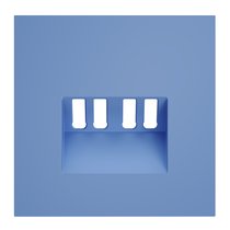 Накладка для розетки акустической 4-местной , S70 деним - Voltum