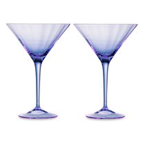 Набор бокалов для мартини Moser Оптик 290 мл, 2 шт, александрит, п/к - Moser