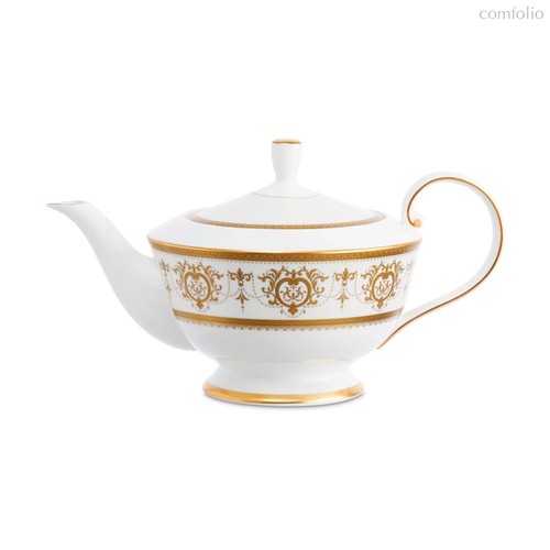 Чайник заварочный Narumi Золотая тиара 0,94 л, фарфор костяной - Narumi