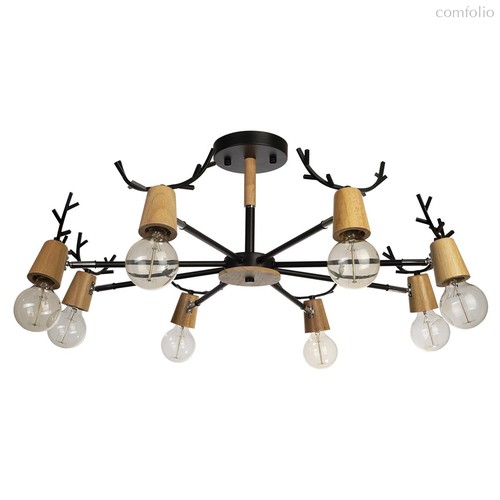 10024/8 Black Люстра на штанге LOFT IT Sven - Loft It