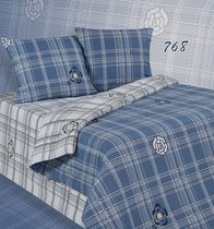 Комплект постельного белья ПА-4-768 Семья Поплин с наволочками 70х70х2 шт. - АльВиТек