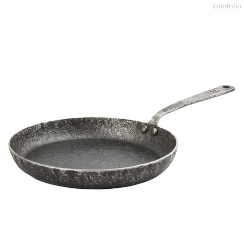 Сковорода для подачи 20 см h2,6 см круглая "Vintage Blued" углерод. сталь ИНДУКЦИЯ P.L. - P.L. Proff Cuisine