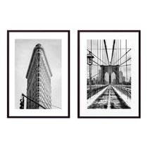 Коллаж Нью-Йорк №4, 40x60 см - Dom Korleone