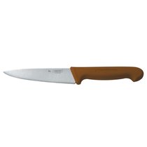 Нож PRO-Line поварской 16 см, коричневая лпастиковая ручка, P.L. Proff Cuisine - P.L. Proff Cuisine