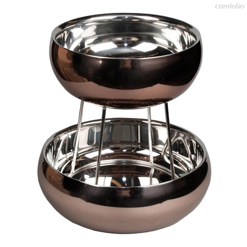 Этажерка 2 яруса d 24/20,8 см h26,4 для подачи Antique нерж. P.L. Proff Cuisine - P.L. Proff Cuisine