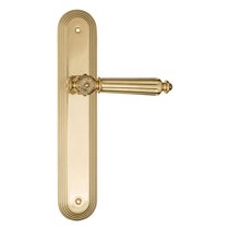 Дверная ручка на планке Fratelli Cattini "TORCELLO" PL288-OLV полированная латунь - Fratelli Cattini